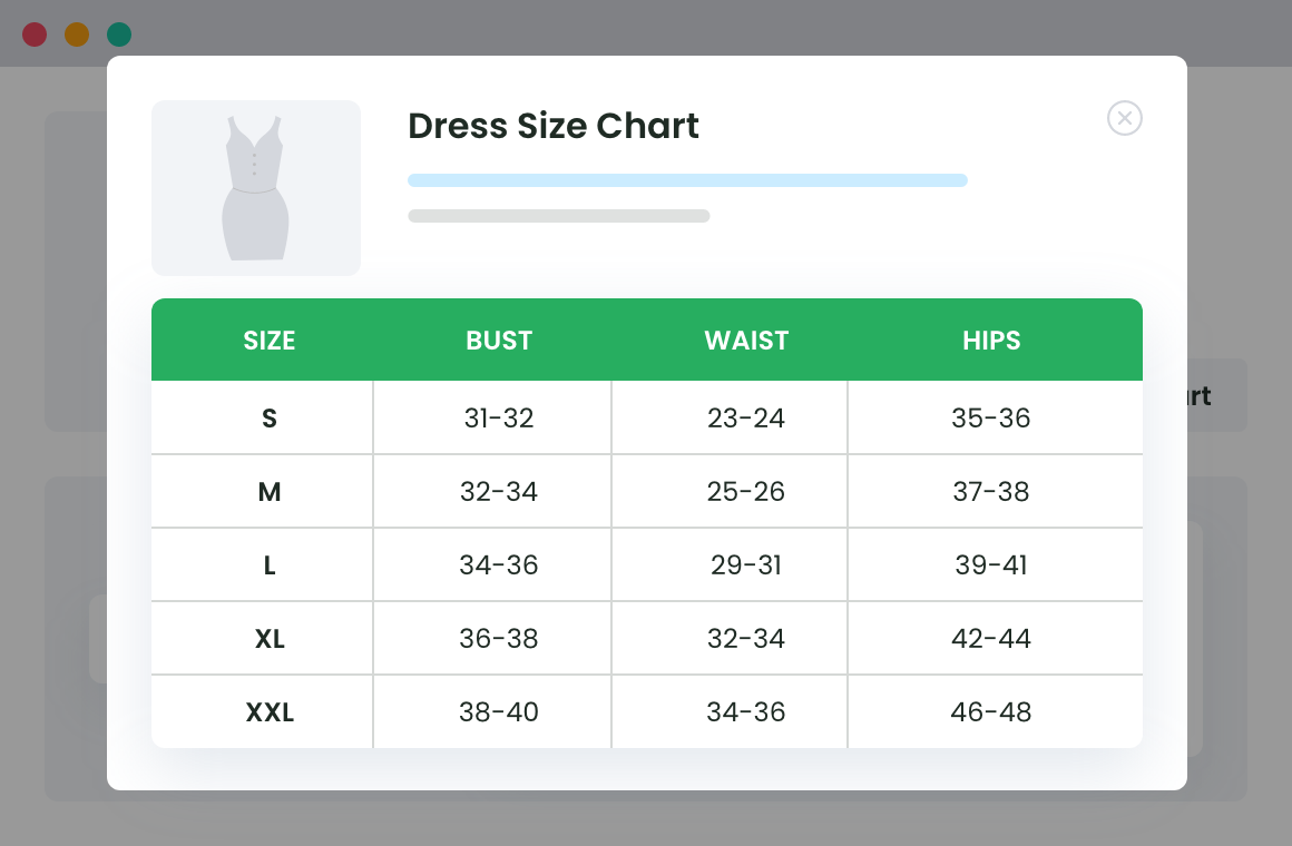 How to read apparel size charts – GreaterGood Help Center