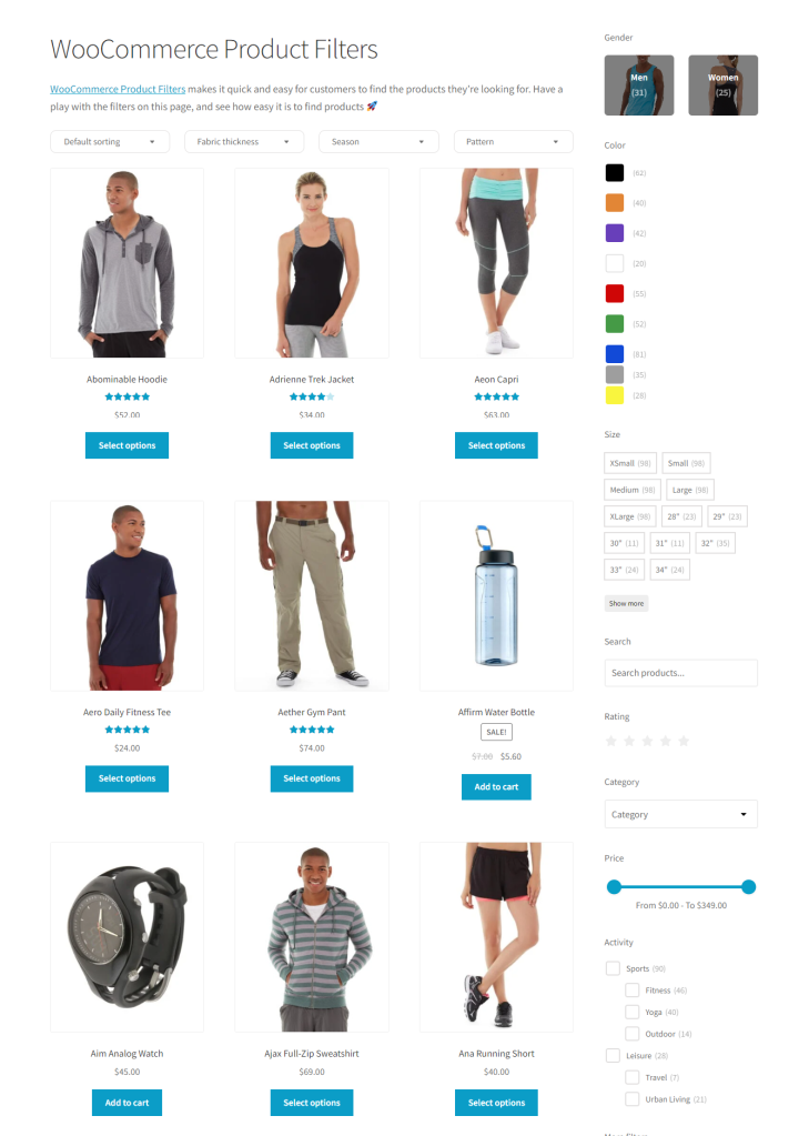 Best WooCommerce product filter plugins 11