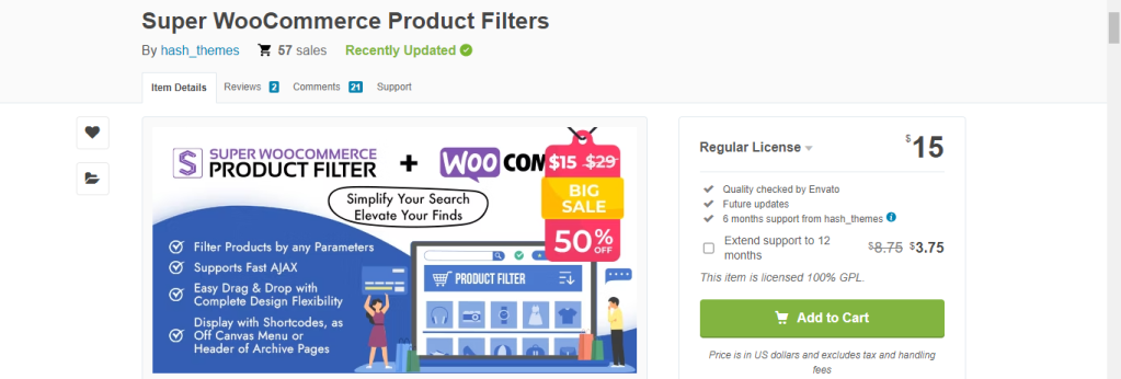 Best WooCommerce product filter plugins 7