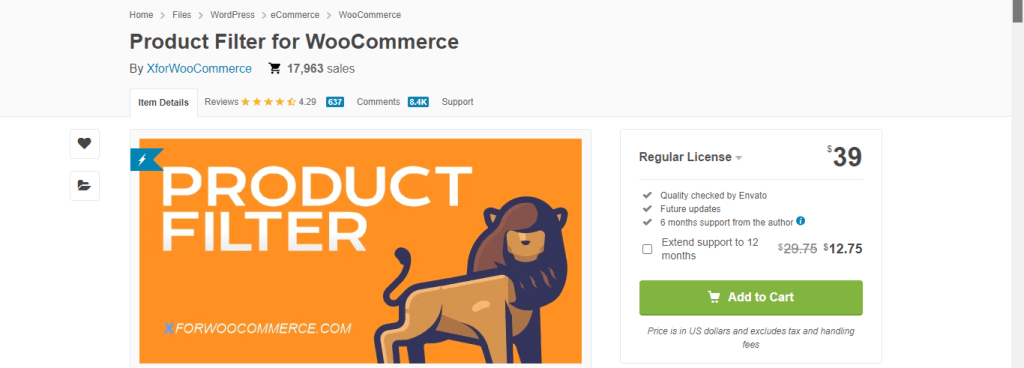 Best WooCommerce product filter plugins 9