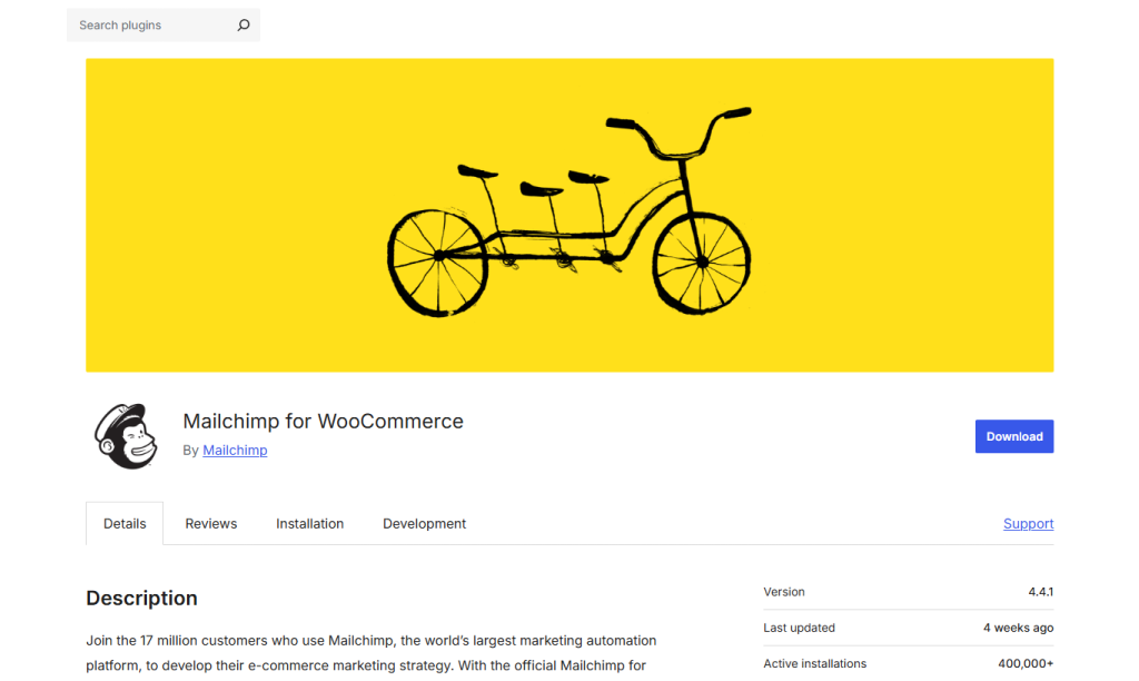 MailChimp for WooCommerce 1