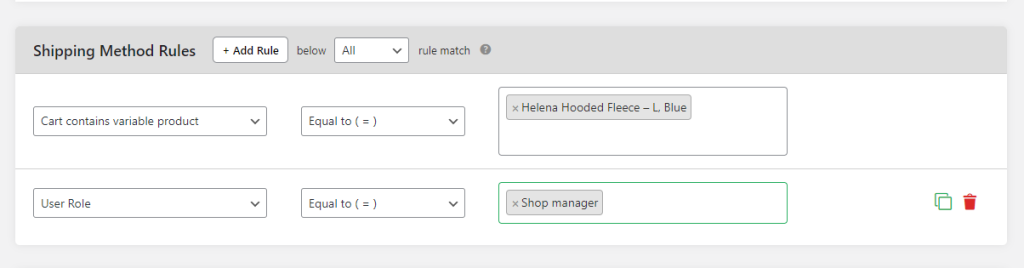 variable product-based flat rate shipping in WooCommerce - 9