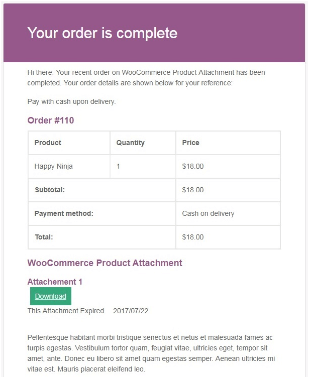 Add attachments to confirmation emails 