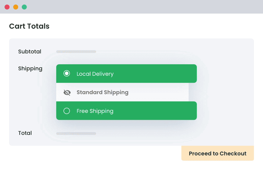 Plugin Mockups Hide Shipping Plugin