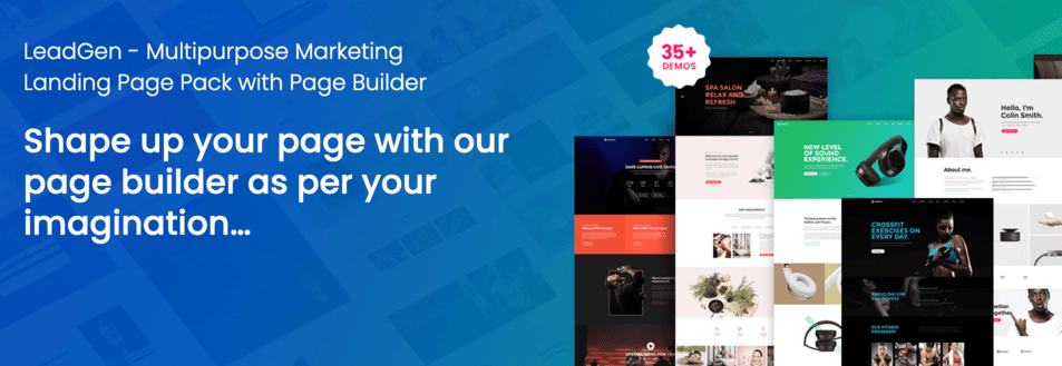 Landing Page Builder - Banner 8