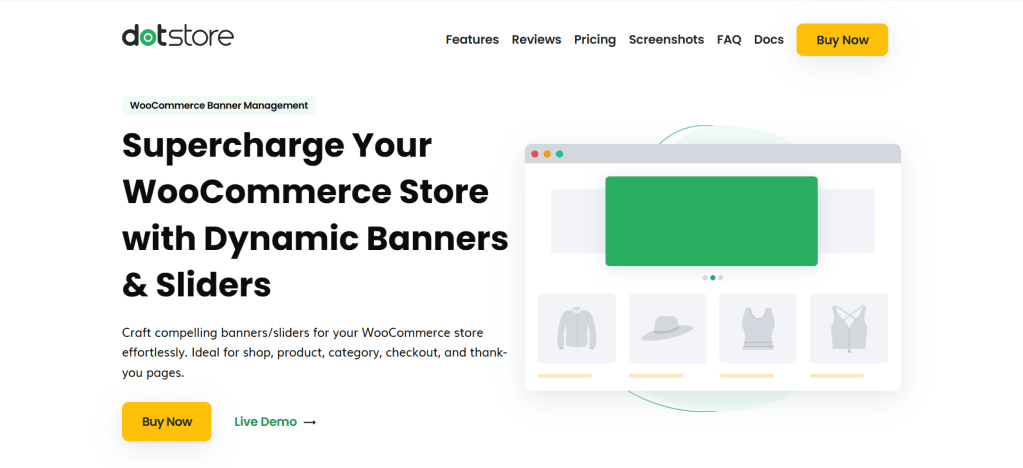 WooCommerce Banner Management