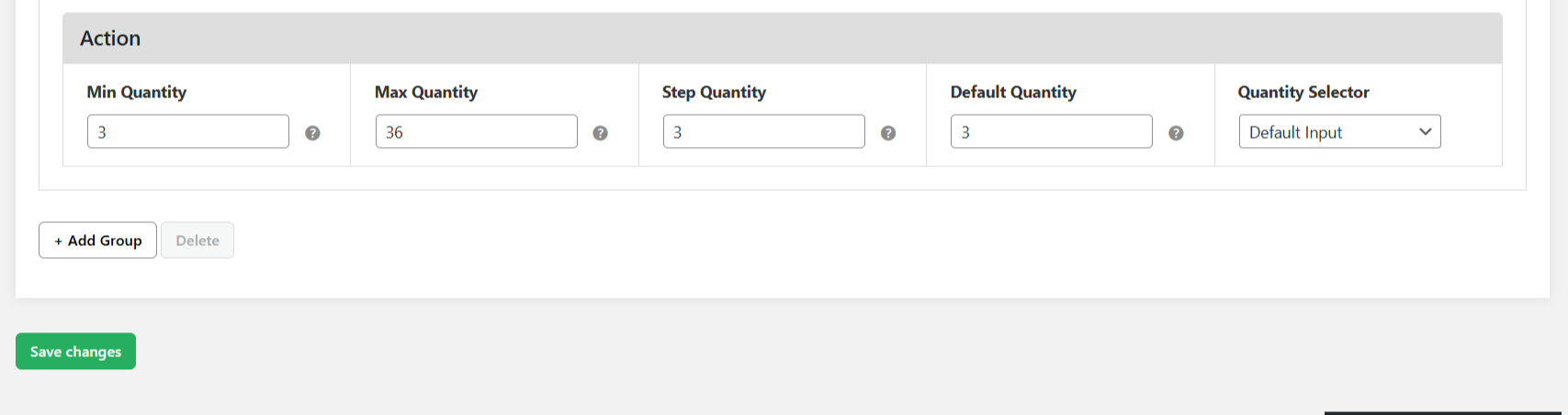 WooCommerce quantity increment - 2